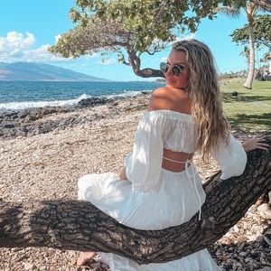 ASTR the label white dress